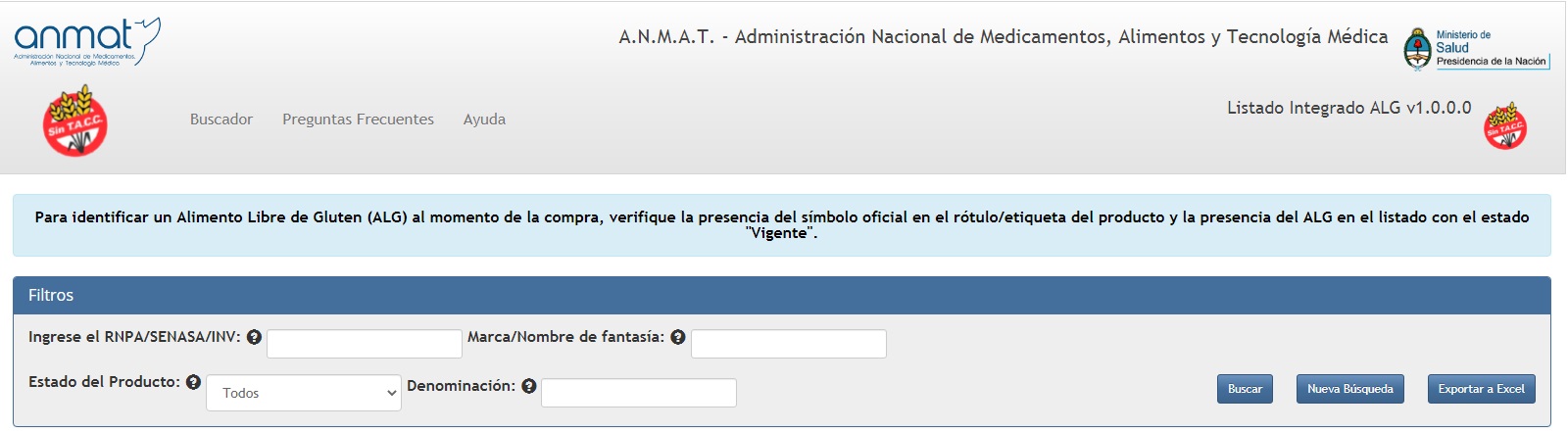 Foto de captura de pantalla del buscador