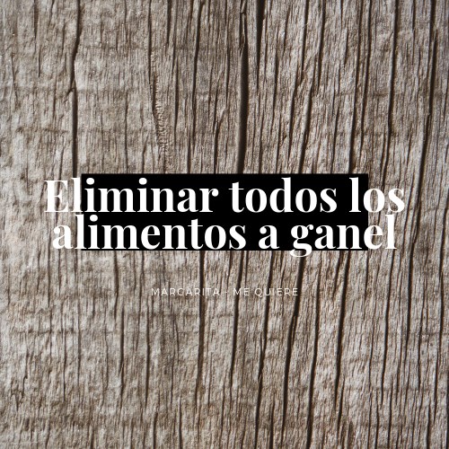 Eliminar todos los alimentos a granel