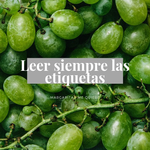 Leer siempre las etiquetas