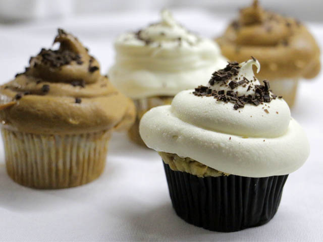 muffins de vainilla con granola