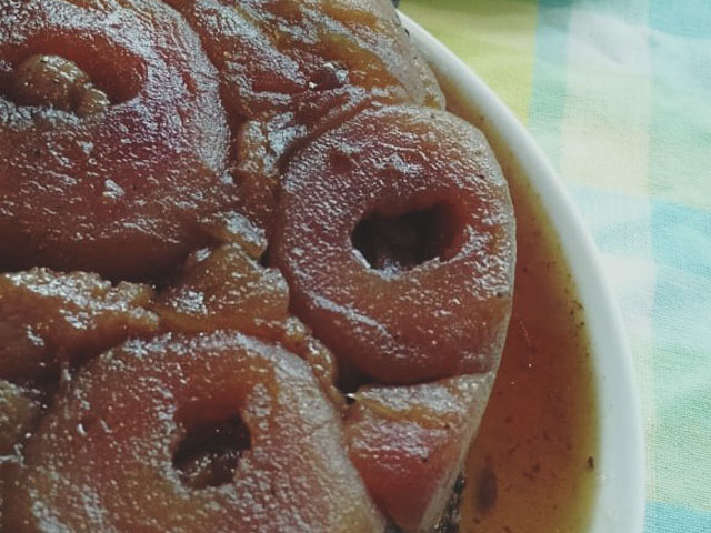 torta invertida de manzana 2
