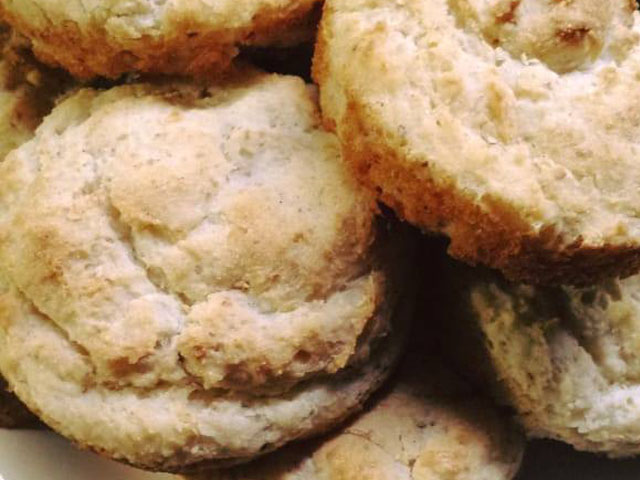 pan de almendras y coco